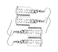LIOOBO 2Paires Boucles Oreilles Punk de Couteau Accessoires de Mode pour Style Unique