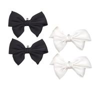 LIOOBO 2paires Clips De Chaussures à Nœud Amovibles Décorations Tissu Pour Talons Et Chaussures Plates Accessoires De Style Pour Et Occasions Spéciales