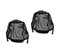 LIOOBO 2pièces Bonnets Filet pour Perruques Bonnets Élastiques pour Confection de Perruques Accessoires de Coiffure