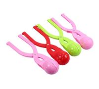 LIOOBO 4 pièces Pince à Boules de Neige pour Garçon Fille Moules Amusants Hiver pour Jeu Extérieur Outils Pratiques pour Fabriquer des Boules de Neige Couleur Aléatoire Couleur Aléatoire
