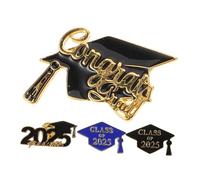LIOOBO 4pièces Broches De Remise De Diplôme Pour Casquette De Diplômé Accessoires Pour Cérémonie De Remise De Diplôme Cadeau Pour Étudiants Et Enseignants