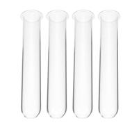 LIOOBO 4Pièces Planteur de Propagation de Tubes à Essai Transparents pour Décoration de Plantes Hydroponiques pour Bureau et Maison Jardinières Suspendues