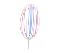 LIOOBO à Bulles Arc Ciel pour Garçon Fille de Fête et Accessoire de Fête pour Jeux Plein Air à Tourbillon avec Effets Lumineux pour et Événements Enfantins