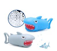 LIOOBO à Eau Forme de Requin pour Garçon Fille de Plage et Interactif pour Piscine Aquatique Gris pour Fêtes Anniversaire