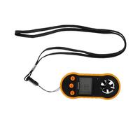 LIOOBO Anémomètre Numérique Portable à Main Mesure Précise Vitesse Vent et Flux Air Affichage LCD Rétroéclairé pour Activités Extérieur et Analyse Environnementale