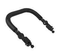 LIOOBO Barre de Maintien et Pare-chocs pour Poussette en Métal Renforcé, Accoudoir Sécurisé Adapté aux Poussettes Canne, pour Déplacements Quotidiens