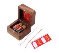 LIOOBO Boîte à Souvenirs en Bois et Verre Élégante pour Bébé -né, Kit de Conservation du Cordon Ombilical et Cheveux, Présent Naissance pour Showers et Premiers Anniversaires