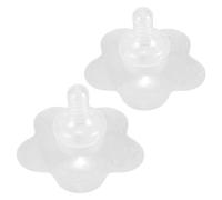 LIOOBO Boucliers D'allaitement en Silicone 2pcs Protège Mamelons Fins Confortables Pratiques pour Réduire L'inconfort Lors de L'allaitement Maternel