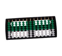 LIOOBO Boulier Traditionnel Chinois Perles Outil Apprentissage Vintage pour Étudiants et Abacus pour Calcul et Éducation Mathématique