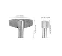 LIOOBO Clé de Remontage Horloge Acier Kit Outil Réparation Mécanique pour Pendule Murale et Réveil