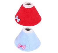 LIOOBO Collier Élizabéthain Anti-Morsure pour Perruche - Cône De Récupération Sécurisé en Matériau Doux pour Animaux De Compagnie Protection Efficace Et Confort Optimal Taille Ajustable