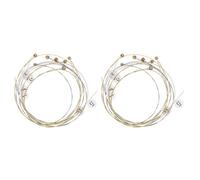 LIOOBO Cordes de Lyre Acier 19 Pièces, Kit de Remplacement pour Harpe Lyra, Accessoires pour Musiciens et Concerts