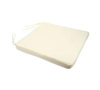 LIOOBO Coussin de Siège Carré Beige Imperméable en Polyester et Éponge, Pratique et Respirant, Adapté pour Canapé et Chaise la Maison Bureau