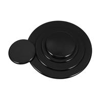 LIOOBO Couvercle De Brûleur à Gaz Pour Plaque De Cuisson Protections De Brûleur De Rechange Pour Cuisinière à Gaz Capuchons Décoratifs Accessoires Pour Remplacement De Couvercle De Cuisin