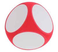 LIOOBO Dés en Mousse Effaçables à Sec Grands Dés Vierges pour Éducation Outils Pédagogiques Accessoires de Jeu DIY 1 Pièce