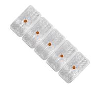 LIOOBO Déshumidificateur Réutilisable 5pcs Paquets Sachets Absorbant L'humidité en Gel de Silice Indicateur de Couleur Sûr pour Coffres et Équipements Électroniques