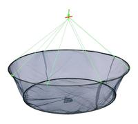 LIOOBO Filet de pêche en Nylon Compact Pliable, Attrape-Poissons pour écrevisses et crabes, 80 cm de diamètre, pour jetée et Port