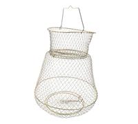 LIOOBO Filet de Pêche Pliable en Métal pour Poissons, Grosse Capacité