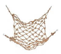 LIOOBO Filet Escalade Corde de Chanvre pour Perroquet Suspendu avec Crochet et Résistant Améliore Santé Physique et Mentale des Perruches Petite