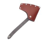 LIOOBO Housse De Tête De Hache en Simili Cuir Épais, Étui Nylon Résistant 600g, Protection Sécurité Port Ceinture, pour Travail en Plein Air Et Camping Randonnée