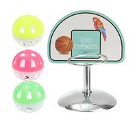 LIOOBO Jouet De Basket-Ball pour Perroquet Jouet à Mordre pour Oiseau Mini Accessoires Amusants Fournitures sans Danger pour Cage à Oiseaux