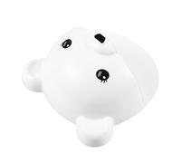 LIOOBO Kit De Protection Murale Anti-Pointe Ours Mignon Pour Meubles - Ancrage Securisé Sans Perçage Ni Vis Idéal Pour Enfants Couleur Blanc Installation Facile Et Sécurisée