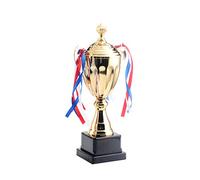 LIOOBO Large Trophy Cup Gold Trophy Metal Trophy for Sport Tournaments Competitions Honor 45cm