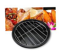 LIOOBO Lot De 2 Grilles De Barbecue en Acier Inoxydable Argenté Petite Grille De Barbecue Grille De Cuisson Grilles Outils De Rôtissage D'Intérieur Outil De Cuisson Simple