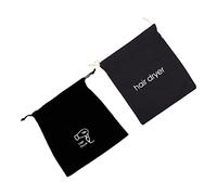 LIOOBO Lot De 2 Sacs De Rangement Pour Sèche-cheveux Avec Cordon De Serrage - Organisateur De Salle De Bain En Polyester Résistant Et Pratique
