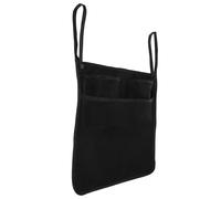 LIOOBO Organisateur pour Poussette en Nylon Noir Grande Capacité Compartiments pour Collations et Couches, Design Multifonctionnel Facile à Installer pour Sorties Quotidiennes