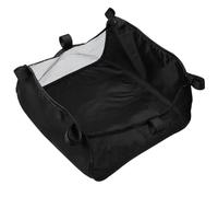 LIOOBO Panier de Rangement pour Poussette en Filet Robuste, Organisateur Ajustable sous Siège, pour Poussettes Légères et Balades en Ville
