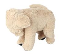 LIOOBO Peluche Labrador Décorative 35 Cm Poupée en Peluche Douce et Légère 0,2 Kg Ornement Intérieur Réaliste pour Chambre et Collection pour Garçon et Filles et Amateurs