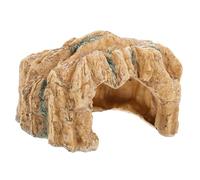 LIOOBO Plateforme Tortue Résine Décorative pour Aquarium Cachette et Abri Reptile Terrasse Descalade pour Tortues Lézards et Petits Serpents Habitat Naturel Réaliste