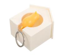 LIOOBO Porte-clé Nichoir en avec Oiseau Jaune - Idéal pour Décoration Et Original