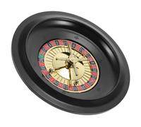 LIOOBO Roue de Poker Russe 10 pour Fête Accessoire de Jeu de Roulette pour Événements Jeu de Table pour Anniversaire