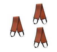 LIOOBO Sangle Exfoliante En Luffa Avec Brosse De Bain - Applicateur De Crème Et Gommage Corporel Pour Un Soin Solaire Optimal - Accessoire De Pratique Et Efficace