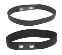 LIOOBO Sangles De Chaussures Pour Talons Élastiques Anti-desserrage 2 Cm Confortables Accessoires Pour Femmes 2 Pièces