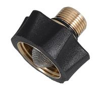 LIOOBO Sortie Eau pour Nettoyeur Haute Pression Raccords De Sortie avec Embout Mâle Pouce Et Embout Femelle Pouce Adaptateur De Tuyau pour Eau De Rechange pour Usage Domestique Et