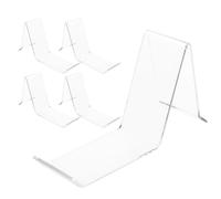 LIOOBO Support Chaussures Vertical Acrylique Blanc pour Présentoir Magasin | Non Cassant, pour Boutiques de Chaussures, Support D'exposition, Usage Professionnel