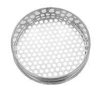 LIOOBO Tamis De Sol en Acier Inoxydable 20 Cm 10 Mm Tamiseur De Boue Et Filet Filtrant Jardinage Tamisage Compost Plantation