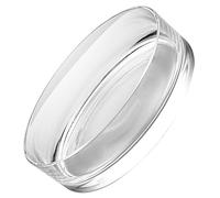 LIOOBO Vase à Fleurs en Transparent Jardinière Hydroponique pour Décoration Intérieure 20x20x8 Cm