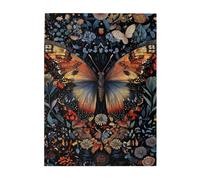Liorosa 500 pièces de puzzle en bois pour adulte, fleurs élégantes et papillons vibrants, esthétique classique vintage, plaisir à la fois