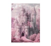 Liorosa 500 pièces de puzzle en bois pour adulte, paysage de rêve, chaque pièce est unique, loisirs et défis exploratoires, merveilleuse imagination, adapté pour les soirées de jeux de fête et la