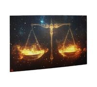 Liorosa Cosmic Scales of Justice Puzzle pour adultes 500 pièces en bois de qualité supérieure Art mythique fantastique Pièces s'emboîtent parfaitement, défi pour vous-même, cadeaux pour amis et