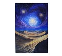 Liorosa Cosmic Whirlpool Puzzle pour adultes 1000 pièces, Vortex nébuleuse sur les montagnes du paysage de rêve, merveilleuse imagination, défi pour vous-même, complet avec famille et amis