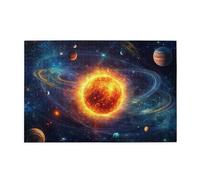 Liorosa Nebula Planet Puzzle fantaisie pour adultes 1000 pièces, un univers vif et coloré, exercice cérébral stimulant, soulage le stress et profitez du plaisir de résoudre des puzzles