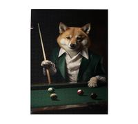 Liorosa Puppy Leisure Time Puzzle de 500 pièces pour adultes, amusant à la table de billard, plaisir à la fois corps et esprit, oubliez les problèmes de la vie, loisirs créatifs pour adultes