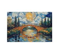 Liorosa Puzzle 1000 pièces pour adultes, esthétique classique vintage, chaque pièce est unique, exerce des compétences pratiques et de la patience de pensée, cadeau pour amis