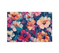 Liorosa Puzzle artistique de fleurs impressionnistes pour adultes, 1000 pièces, vibrant et unique, exercice cérébral stimulant, convient pour les loisirs en famille et la décoration murale de la