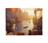 Liorosa Puzzle de 500 pièces pour adultes, esthétique classique vintage, chaque pièce est unique, adaptée pour les soirées de jeux, l'exercice des compétences pratiques et la réflexion